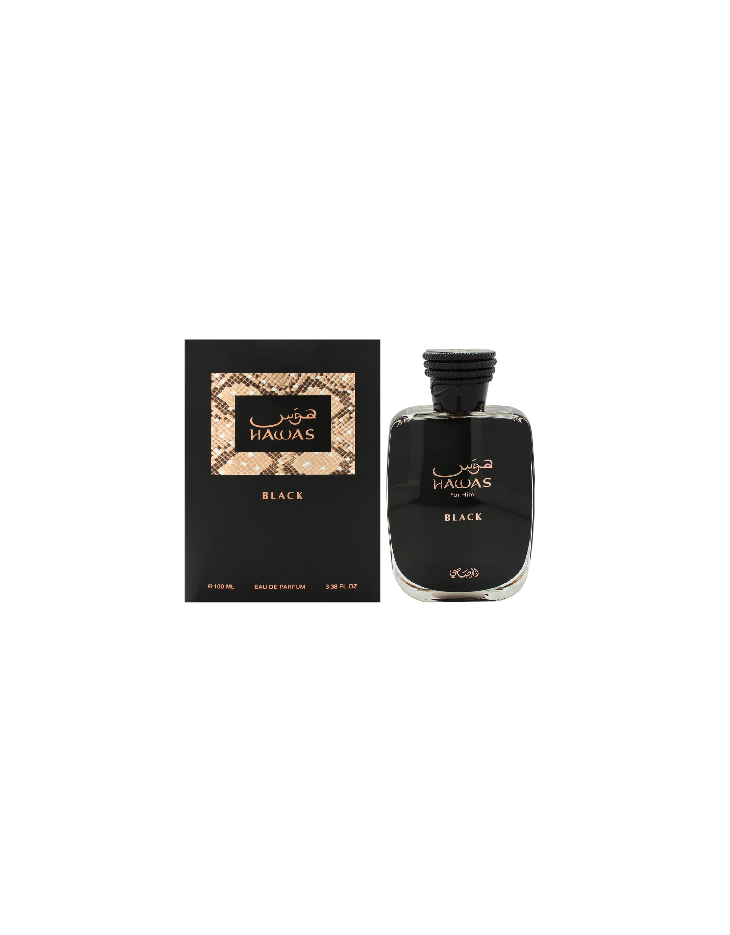 Rasasi Hawas Black Eau De Parfum 100 ml NEU & OVP Herren