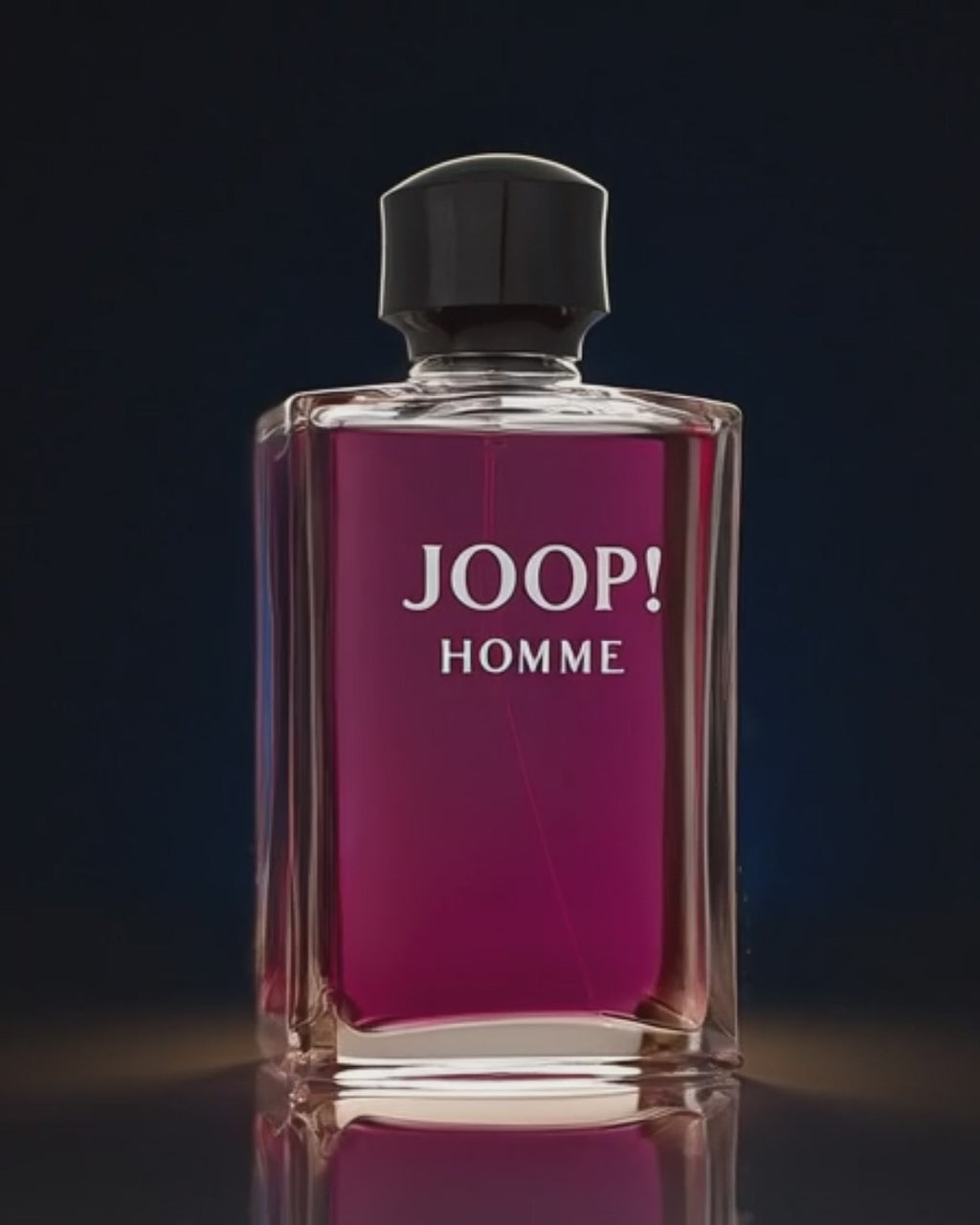 Joop! Homme Eau de Toilette EDT 200 ml Neu & OVP – Klassiker in ikonischer pink-violetter Flasche mit schwarzem Verschluss, stilvoll inszeniert.